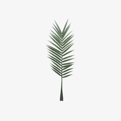 The Range Botanica Palm Leaf Green Artificial Flower - Green