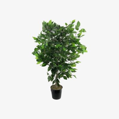 The Range Artificial Ficus Tree Bush - Large Bushy Plant - Green