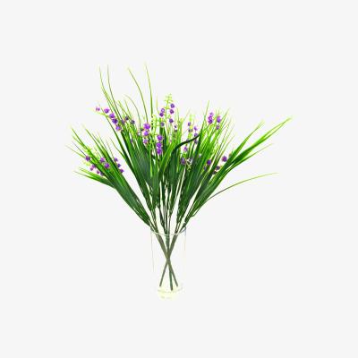 The Range 3 Artificial Faux Bluebell Plant - Green and Purple