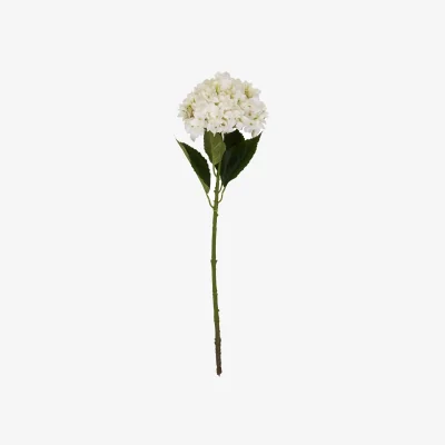 The Range Set of 3 Artificial Hydrangea Stems - White