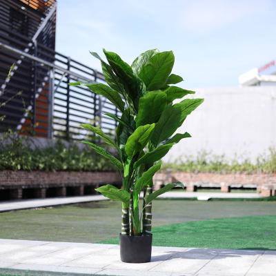 The Range Artificial Tropical Plant with Plastic Flowerpot Home Office Decoration - Green / 190CM