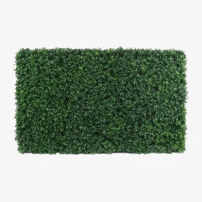 The Range UV Botanica Hedge Green Artificial Flowers S16572 - Green