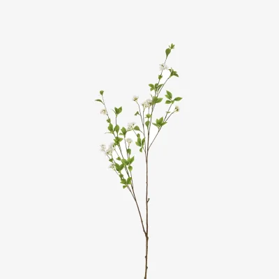 The Range Set of 3 Tall Mock Orange Artificial Flower Sprays - Green