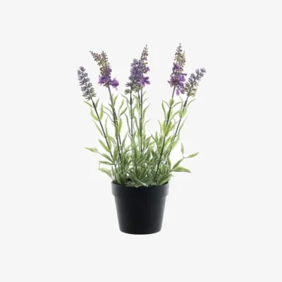 The Range Botanica Potted Lavender Artificial Flowers - Lavender