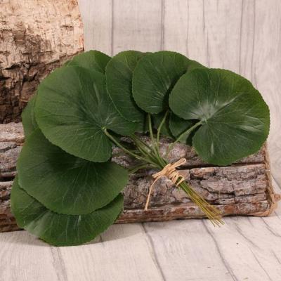 The Range Pack of 12 Artificial Galax Leaf - Green