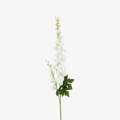 The Range Fiori Tall White Delphinium Flower Stem - White