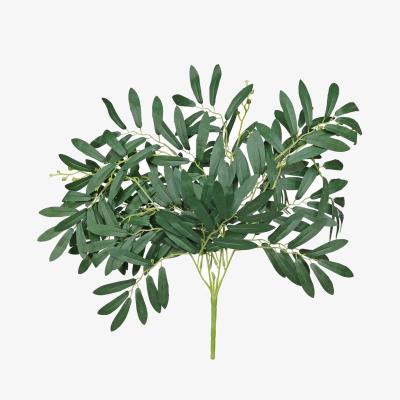 The Range Artificial Green Leaf Bush - 63cm
