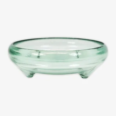 The Range Footed Glass Bowl - Clear