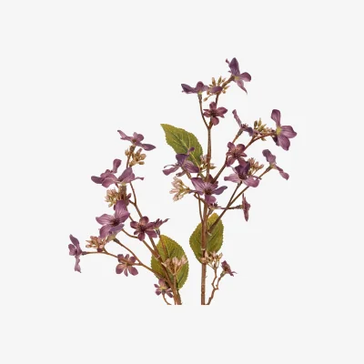 The Range Wyld Haus Set of 3 Purple Vernicia Fordii Artificial Flower Sprays - Purple
