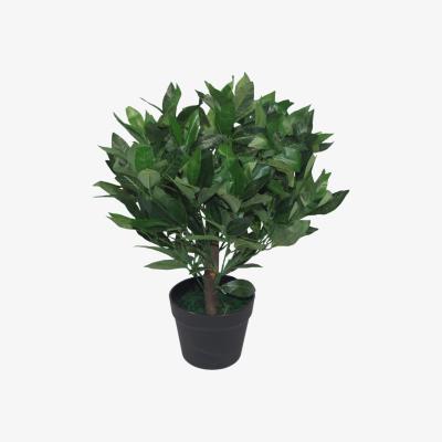The Range Dwarf Artificial Bay Tree Laurel Topiary Bush - Green
