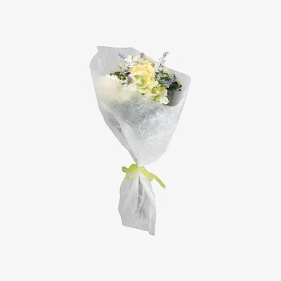 The Range Hydrangea and Eucalyptus Bouquet