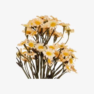 The Range Hill Interiors Daisy Artificial Flower - Cream
