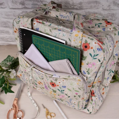 The Range Hobby Gift Sewing Machine Bag  Wild Flowers - Wildflowers