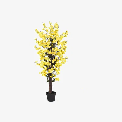 The Range Artificial Yellow Blossom Tree - Yellow