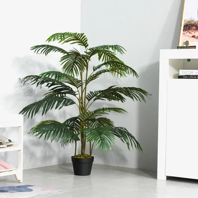 The Range Artificial Palm Plant Decorative Tree  - green