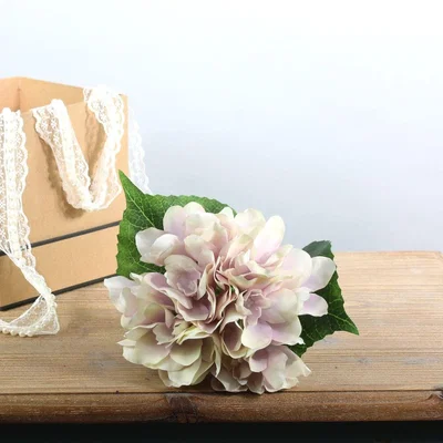 The Range Single Arundel Hydrangea Stem - Cream, Lavender