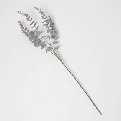 The Range Homescapes Eucalyptus Spray Single Stem 71cm - Green