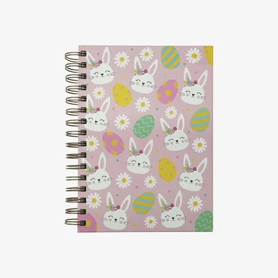 The Range Flower Bunny Spiral Chunky Notebook - Multicolour