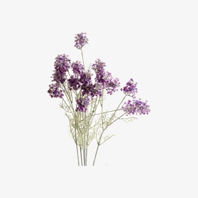 The Range Artificial Foliage Colorful Decor Meadow Flower  - Purple
