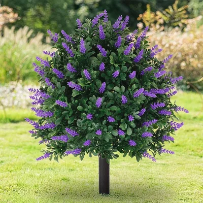 The Range Artificial Lavender Topiary - Lavender