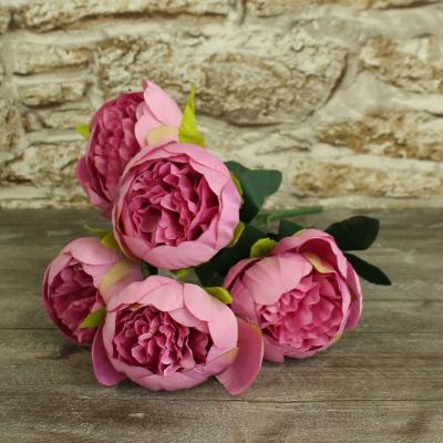 The Range Artificial Arundel Peony Bunch 38cm - Lilac