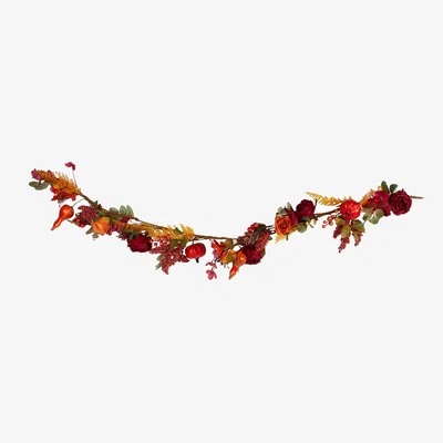 The Range Autumnal Burgundy Garland