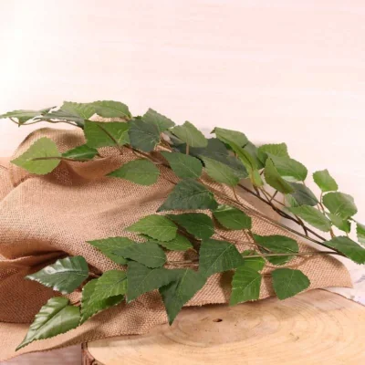 The Range Elm Leaf 3 Pack Green Artificial Flowers - Green