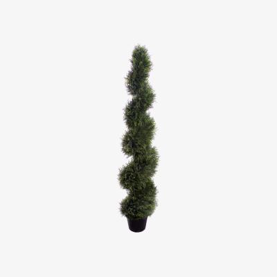 The Range Best Artificial 5ft Cedar Spiral Tree - Green