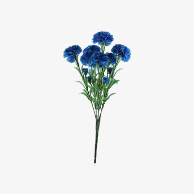 The Range Artificial Carnation Bunch 48cm - Royal Blue