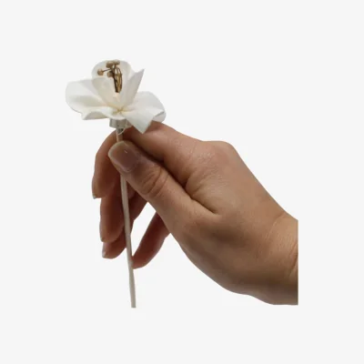 The Range Natural Diffuser Flowers Lily on Reed - White