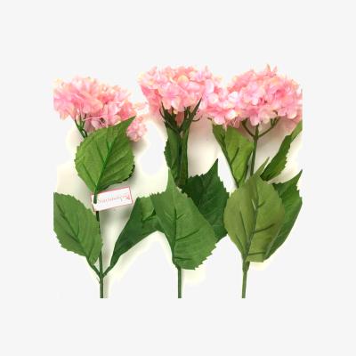 The Range Pack of 3 Hydrangea Flower Stems Pink - Pink