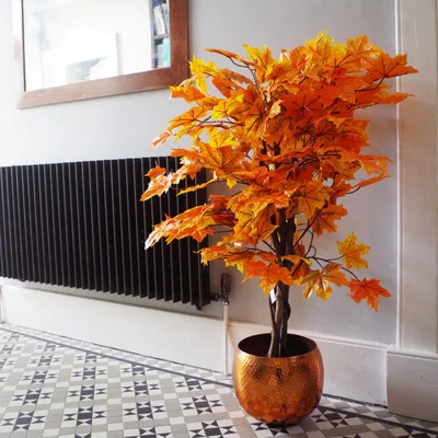 The Range Orange Maple Acer Extra Large Artificial Tree - Orange