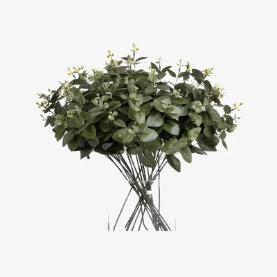 The Range Cineraria Eucalyptus Spray Artificial Greenery - Green