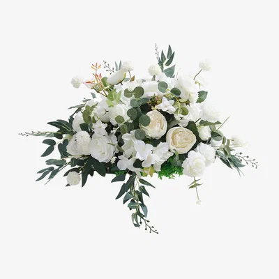 The Range Artificial Flower Bouquet for Wedding Decor - White