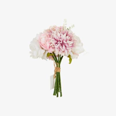 The Range Rose and Dahlia Bouquet - Pink and White