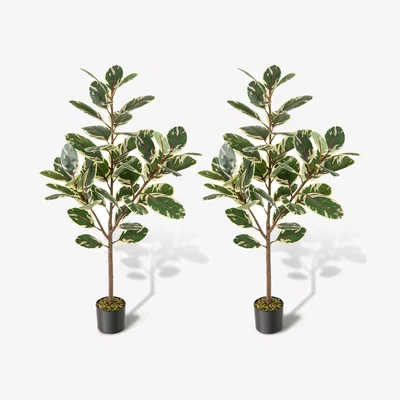 The Range Set of 2 Tall Artificial Bird of Paradise Plant - Green