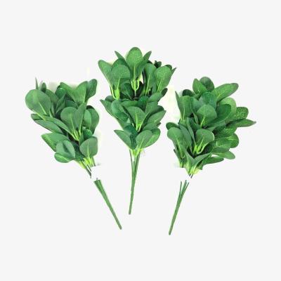The Range 3Pk Artificial Faux Green Foliage Bush Plants - Green