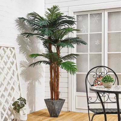 The Range 180cm Large Artificial Palm Tree Fake Plant in Pot - Green