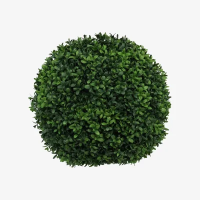 The Range UV Botanica Box Ball Green Greenery Ball Artificial Flowers design - Green