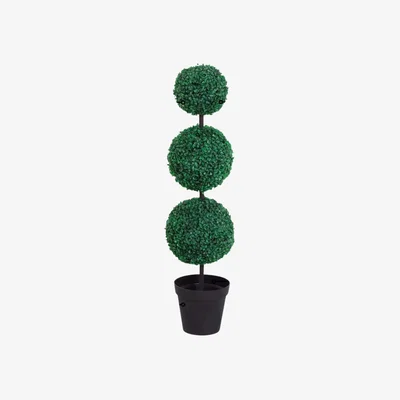 The Range Artificial Trio Topiary Tree  - Green,Brown,Grey