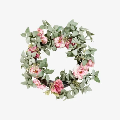 The Range Pink Peony Wreath