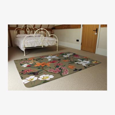 The Range Selection Of Flowers Rug - Brown / 230cm