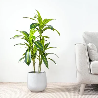 The Range Artificial Plant Agave Tree Indoor House plant 100cm - Green