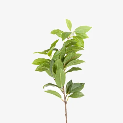 The Range Laurel Leaf Artificial Sprays Set of 3 - Green