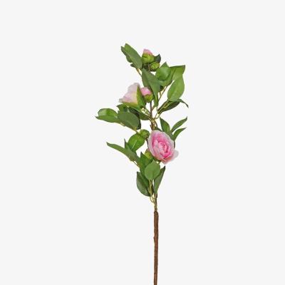 The Range Artificial Camellia Spray 58cm - Pink