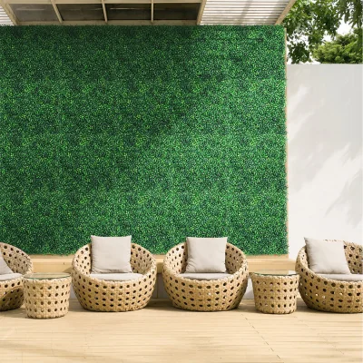 The Range 6-Piece Decorative Artificial Plant Wall Panels - Green