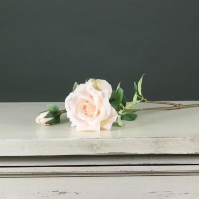 The Range Artificial Silk Tintagel Spray Rose - Cream