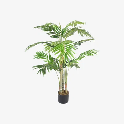 The Range Premium Artificial Areca Palm pot - Green / 120cm