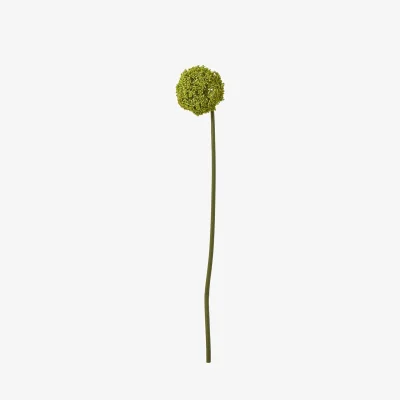 The Range 3 Pack Artificial Allium Stems Indoor Decorative Flowers - Green