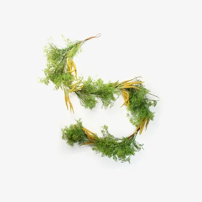 The Range Artificial Hanging Trailing Garland Amaranthus Plant - Green